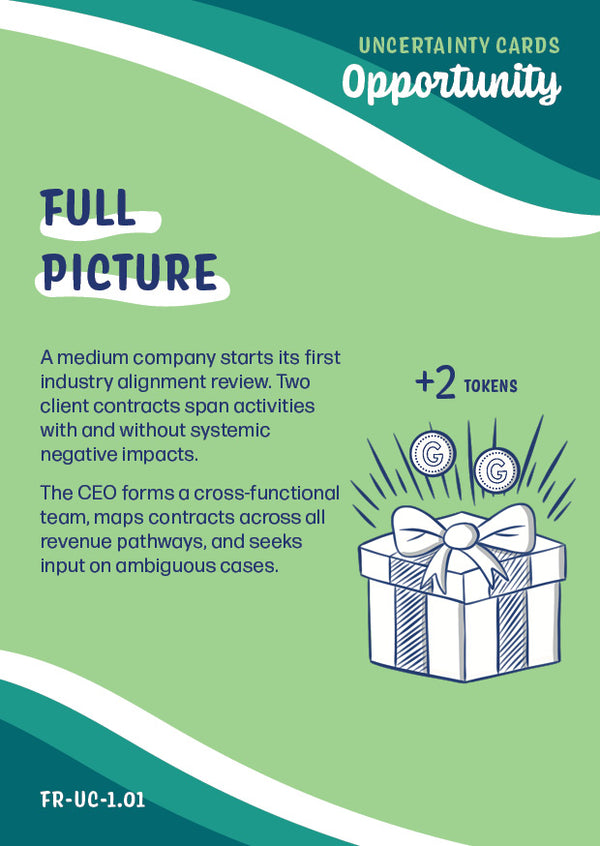 Uncertainty Cards - Front