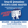 Formazione Game Master 16 dicembre 2024