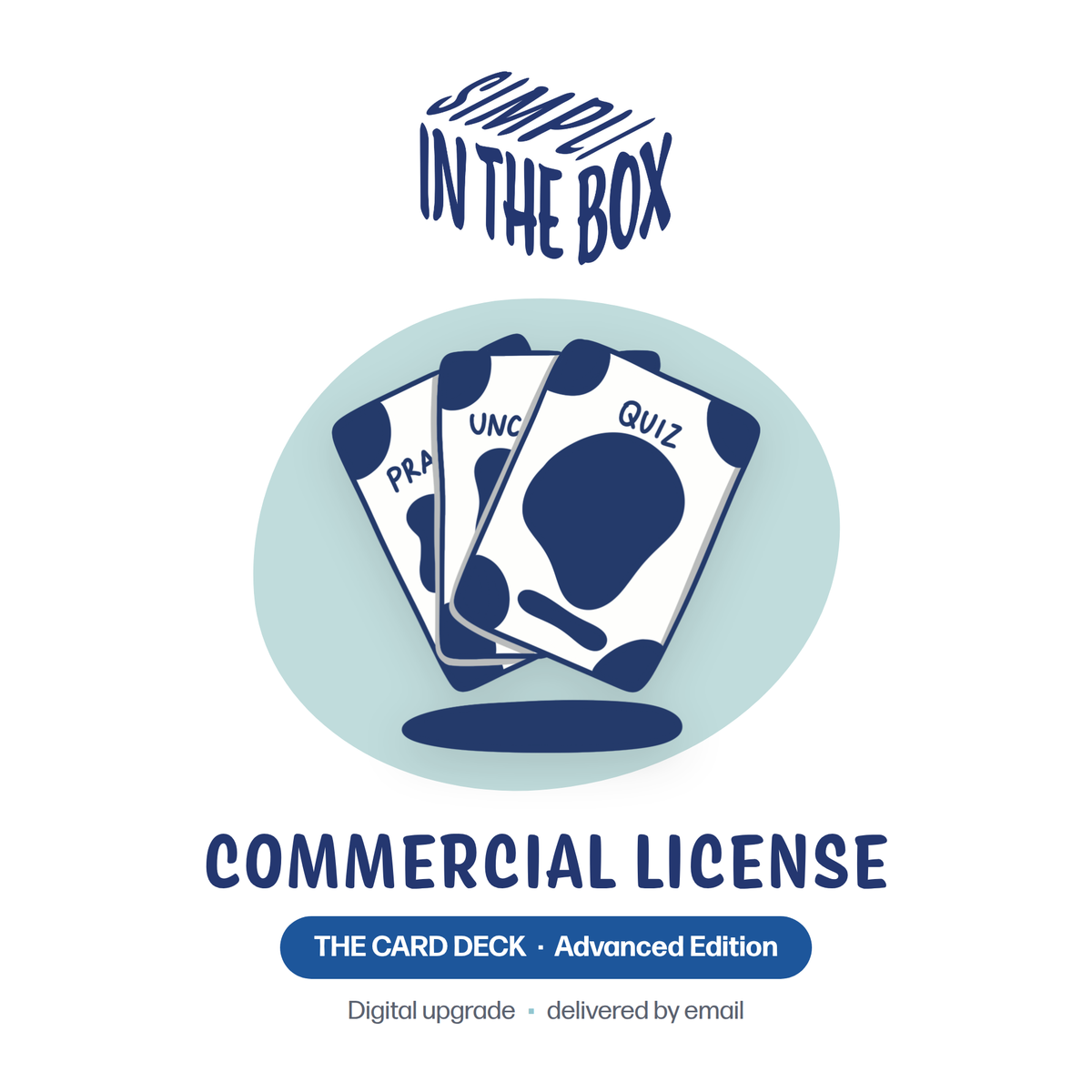 SIMPLI IN THE BOX - BASED ON B LAB STANDARDS - COMMERCIAL LICENSE - UPGRADE - THE CARD DECK - ADVANCED EDITION