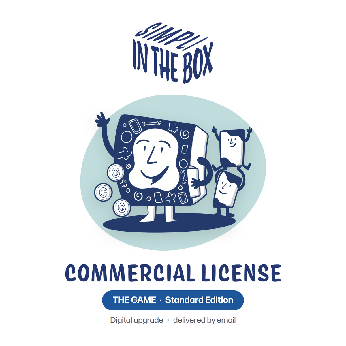 SIMPLI IN THE BOX - BASED ON B LAB STANDARDS - COMMERCIAL LICENSE - UPGRADE - THE GAME - STANDARD EDITION